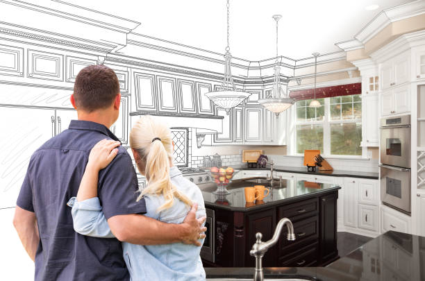 Professional Cabinet Refacing technician working in Millersville, PA
